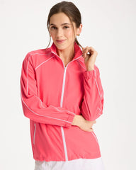 Chico's Discount Calypso Coral Zenergy® Ripstop Piping Jacket