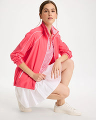 Chico's Discount Calypso Coral Zenergy® Ripstop Piping Jacket