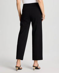 Chico's On Sale Black Juliet Lightweight Straight Crop Pants