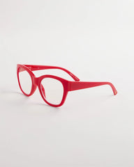 Chico's On Sale Red Large Red Cateye Readers