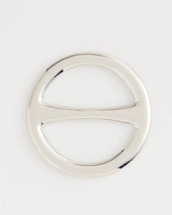 Chico's Outlet Silver Silvertone Scarf Ring