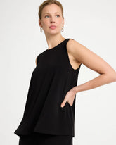 Chico's For Sale Black Travelers™ Knit Swing Tank