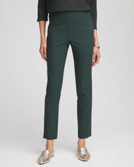 Chico's On Sale Darkest Spruce Lightweight Juliet Straight Ankle Pants