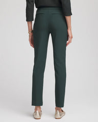 Chico's On Sale Darkest Spruce Lightweight Juliet Straight Ankle Pants