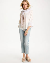 Chico's Online Alabaster Tencel™ Denim Eyelet Shirt