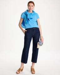 Chico's Sale Blue Tide Perfect Crewneck Tee
