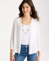 Chico's Outlet Alabaster Summer Romance Cardigan