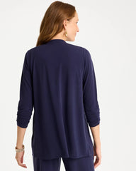 Chico's For Sale Passport Blue Travelers™ Knit Fly Away Cardigan