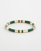 Chico's Discount Green Green Enamel Hinge Bangle