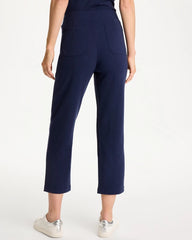 Chico's Sale Passport Blue Zenergy® French Terry Cropped Pants