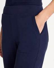 Chico's Sale Passport Blue Zenergy® French Terry Cropped Pants