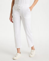 Chico's Outlet Alabaster Zenergy® Crosshatch Knit Cropped Pants