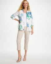Chico's For Sale Smokey Taupe Brigitte™ Slim Pull-On Crop Pant