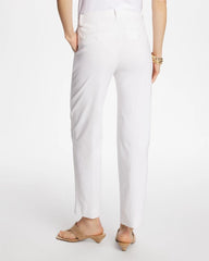 Chico's On Sale Alabaster Emme Fly Front Straight Crop Pants