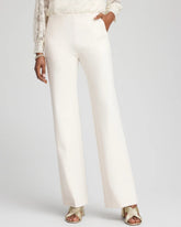 Chico's Sale English Cream Juliet Wide Full Length Pant