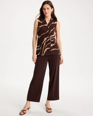 Chico's Sale Cocoa Bean Travelers™ Knit Cropped Pants