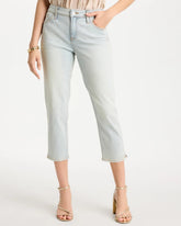 Chico's For Sale Beachcomber Indigo Girlfriend Slim Capri Jeans