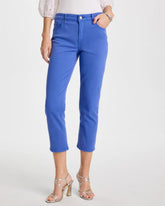 Chico's On Sale Amparo Blue Girlfriend Slim Cropped Jeans