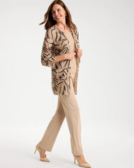 Chico's On Sale New Sonora Sand Travelers™ Collection Embroidered Sequins Jacket
