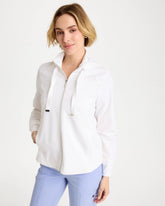 Chico's Online Alabaster Zenergy® UPF Rib-Mix Connie Jacket