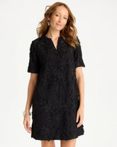 Chico's For Sale Black 3D Floral Dress
