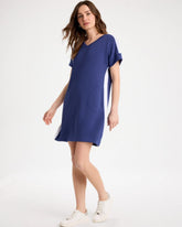Chico's Online Starlit Navy Zenergy® Soft Contrast Dress