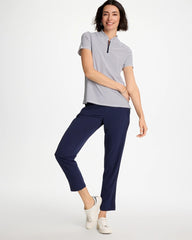 Chico's Online Passport Blue Zenergy® UPF Rib Mix Ankle Pants