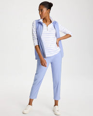 Chico's Sale Blue Muse Zenergy® UPF Caviar Half Zip