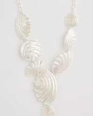 Chico's For Sale Silver Silvertone Shell Charm Y-Necklace