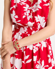Chico's For Sale Red Red Beaded Stretch Bracelet