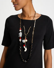 Chico's For Sale Multi Asymmetrical Long Single-Strand Necklace
