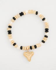 Chico's Online Black Shark's Tooth Stretch Bracelet