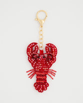 Chico's Discount Red Americana Lobster Bag Charm Key Chain