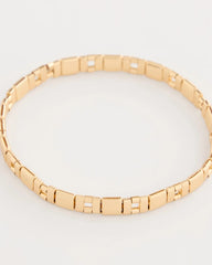 Chico's Sale Gold Glam Slice Stretch Bracelet