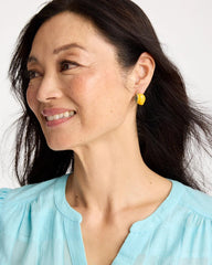 Chico's For Sale Yellow Luxurious Lemon Stud Earrings