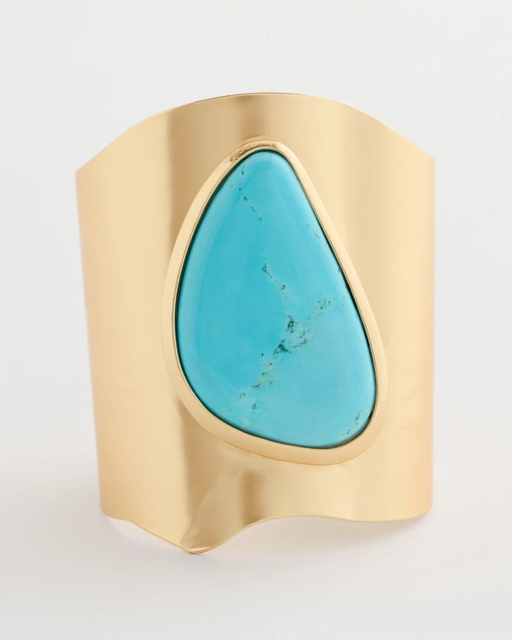 Chico's For Sale Turquoise Turquoise Blue Howlite Statement Cuff