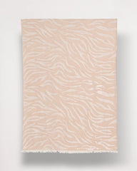 Chico's For Sale Neutral Neutral Zebra Jacquard Oblong Scarf