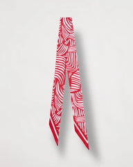 Chico's For Sale Cherry Lush Printed Skinny Scarf