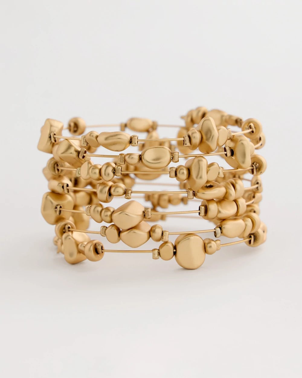 Chico's Outlet Gold Goldtone Coil Bracelet