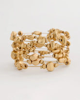 Chico's Outlet Gold Goldtone Coil Bracelet