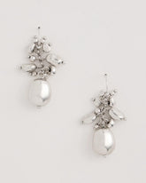 Chico's For Sale Silver Silvertone Cluster Earrings