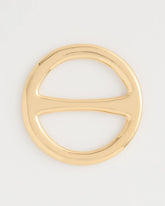 Chico's On Sale Gold Golden Round Scarf Ring