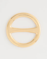 Chico's On Sale Gold Golden Round Scarf Ring