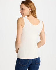 Chico's On Sale Ecru Microfiber Tank