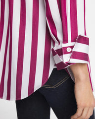 Chico's Online Gladiolus No Iron™ Stretch Striped Shirt