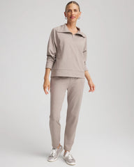 Chico's Discount Rocky Mountain Zenergy® Cloud Half-Zip Pullover Top