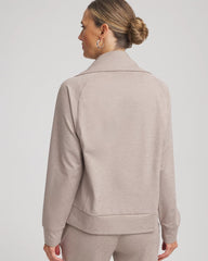 Chico's Discount Rocky Mountain Zenergy® Cloud Half-Zip Pullover Top