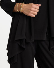 Chico's Discount Black Travelers™ Knit Drape Cardigan