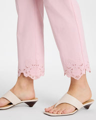 Chico's Online Sweet Blossom Embroidered Brigitte™ Slim Crop Pant