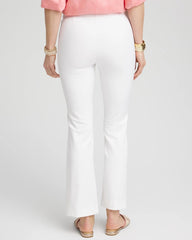 Chico's For Sale Alabaster Lightweight Juliet Flared Ankle Pants